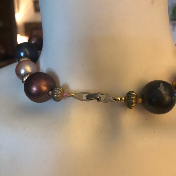 Vintage Bead Choker Necklace - Picture 4 of 4